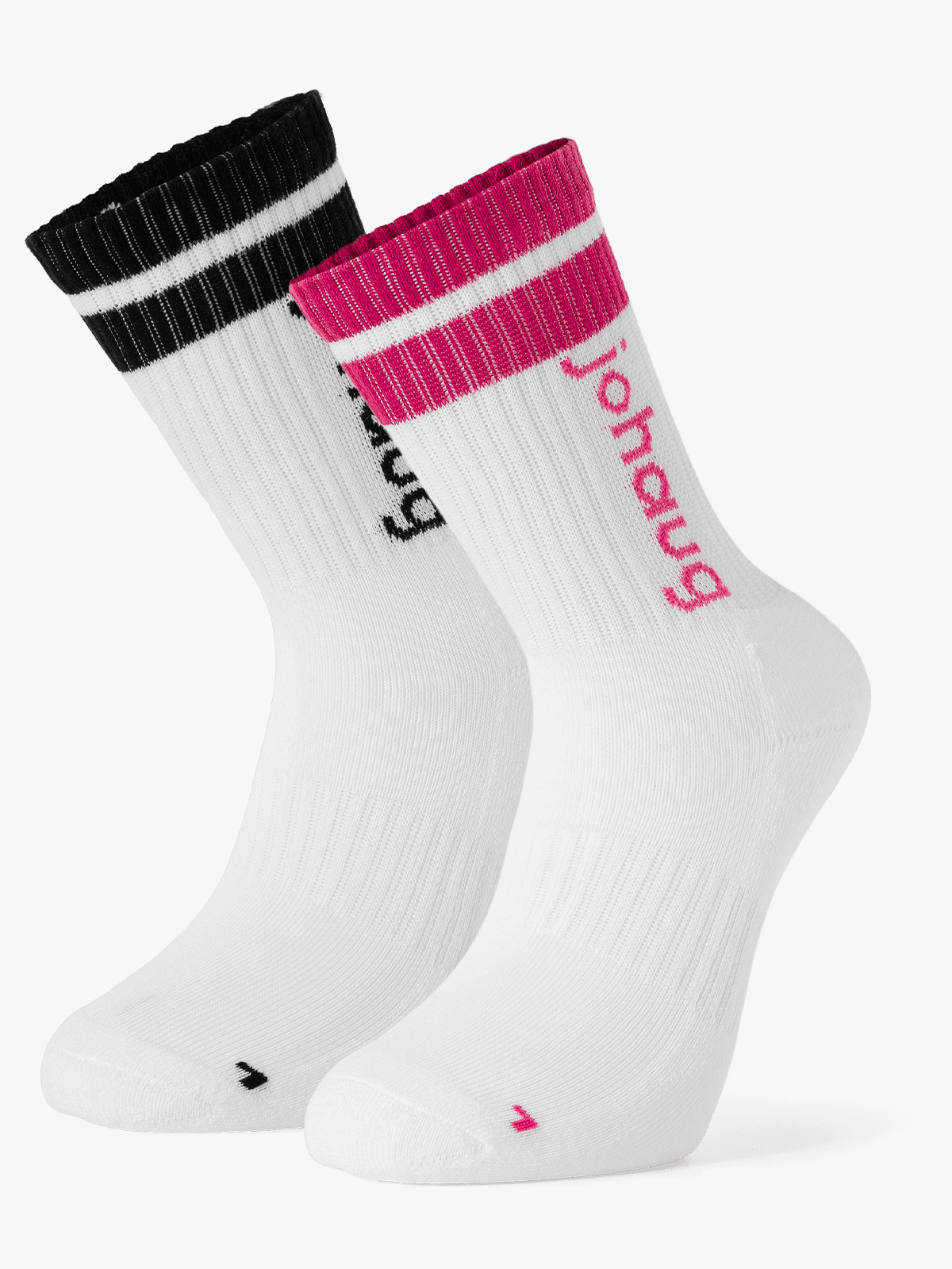 Johaug Retro Sports Socks 2-Pack Hot Pink