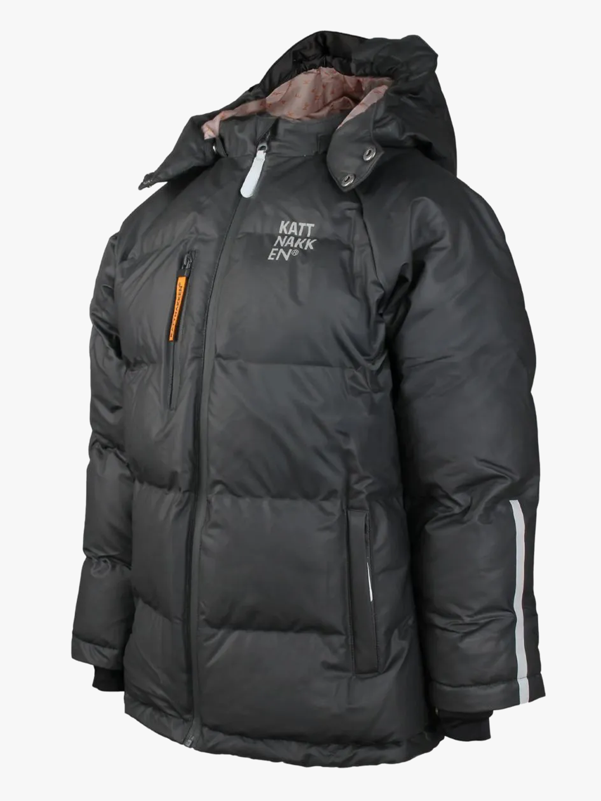 Kattnakken Boblejakke Sludd Junior Kattesvart