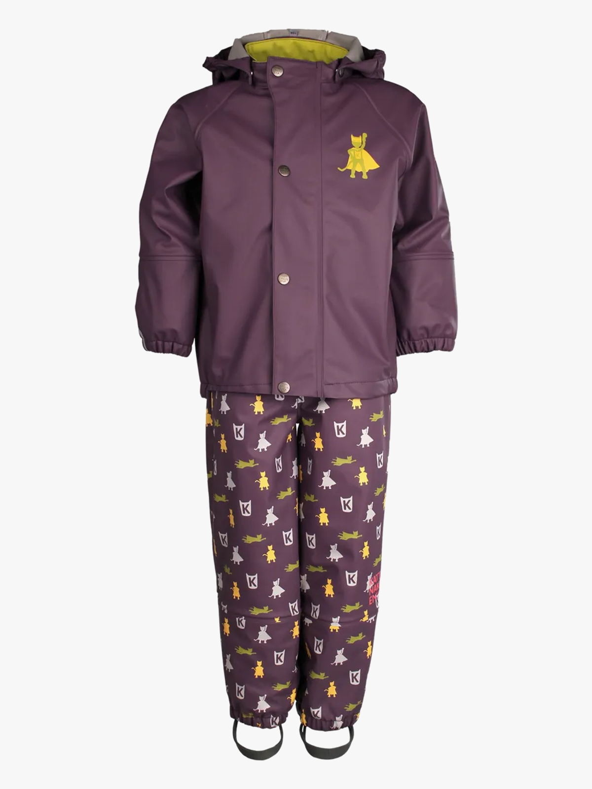 Kattnakken Regnsett Plask Viola