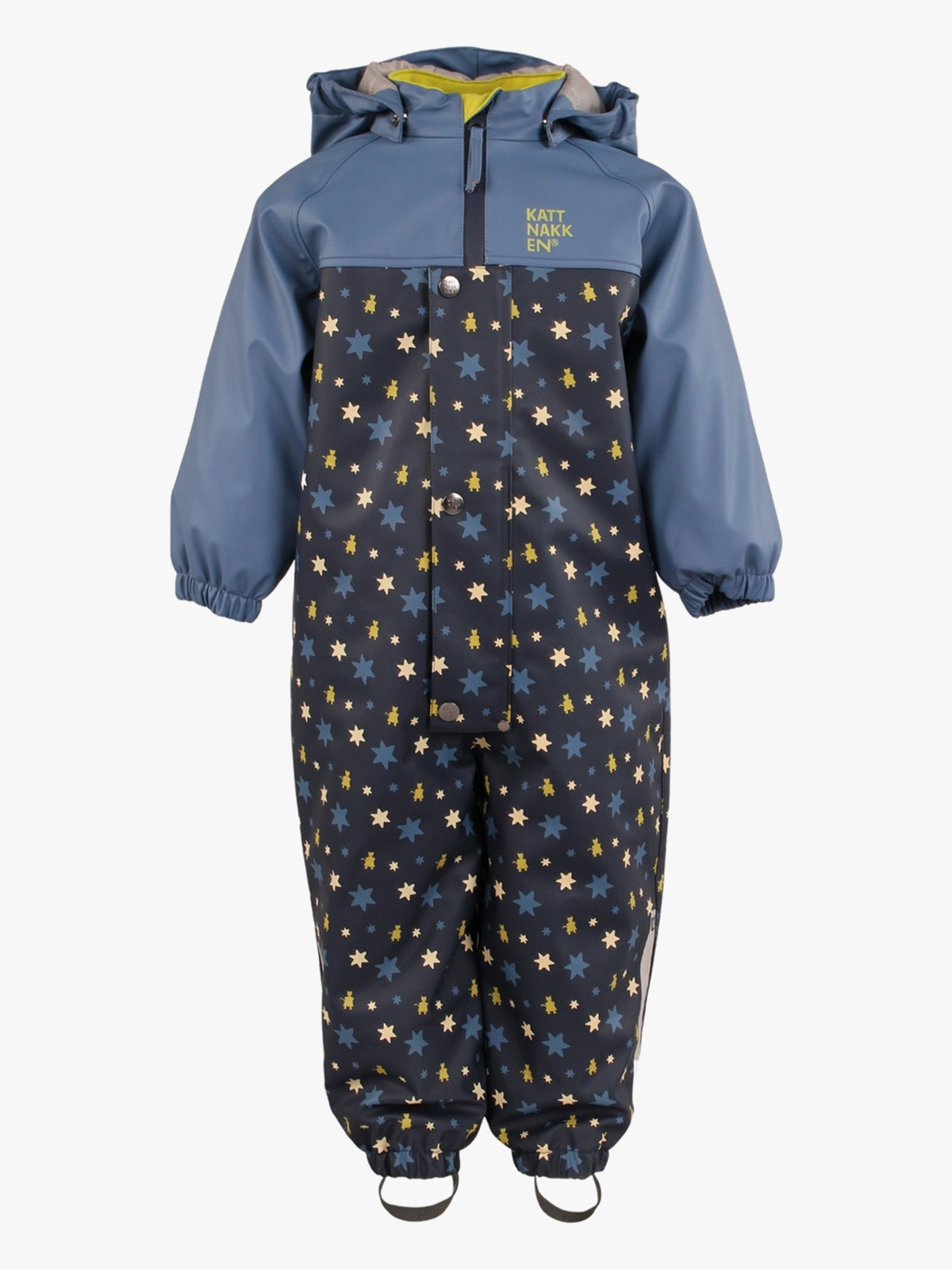 Kattnakken Babyregndress Pytt Blå horisont
