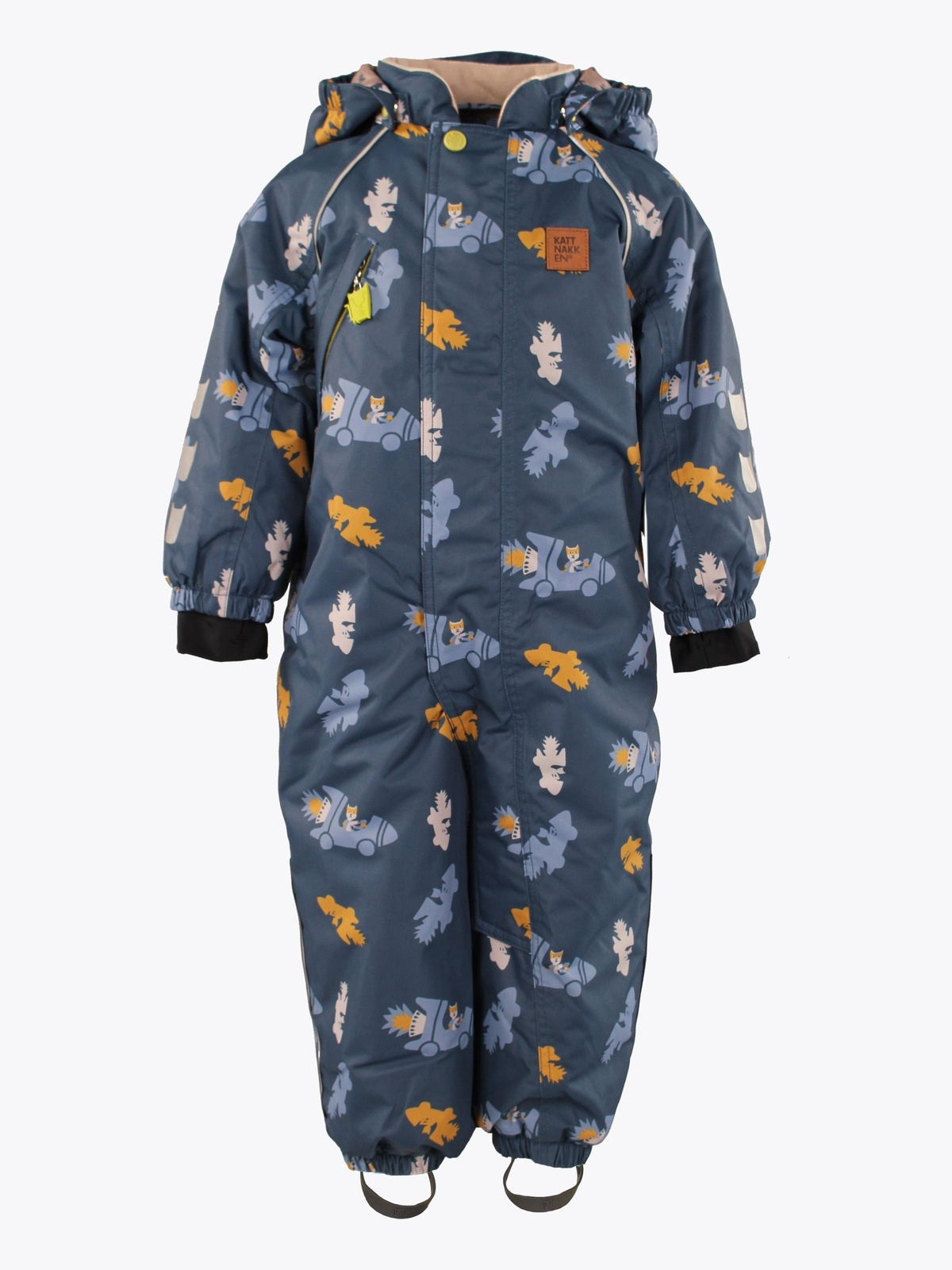 Kattnakken Vinterparkdress Baby Snø Skumringsblå