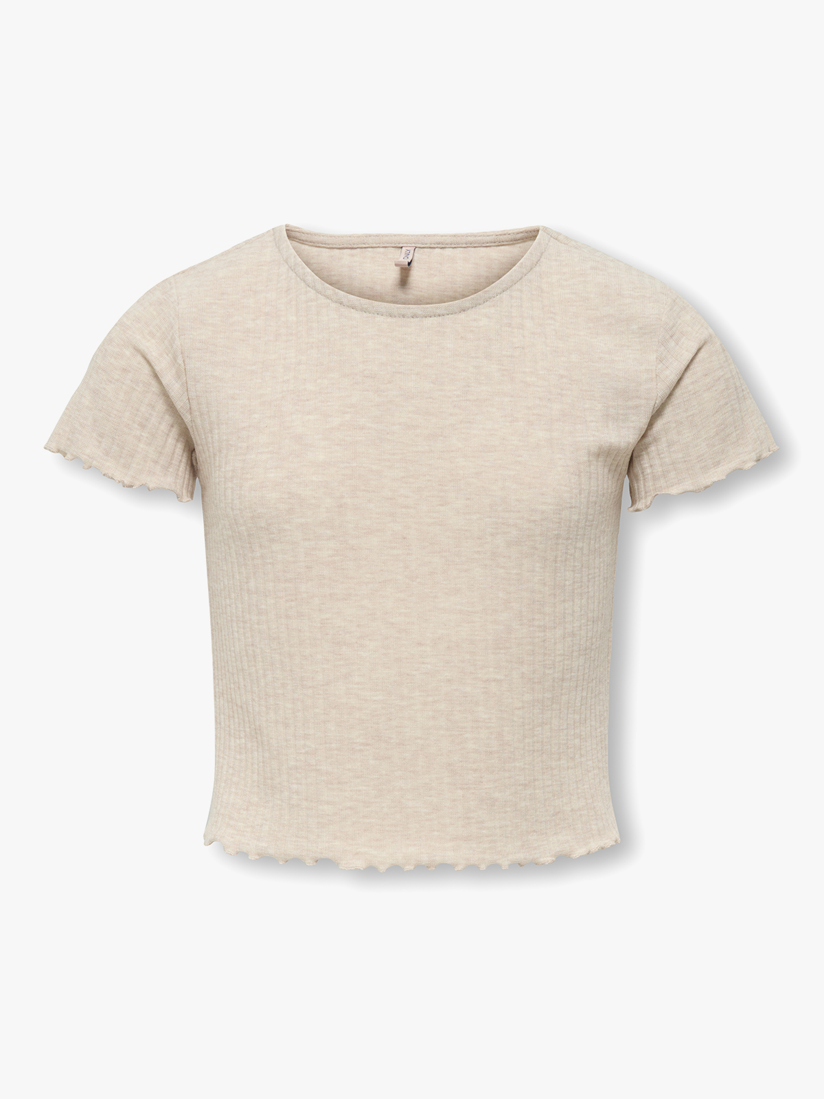 Kids Only Nella Short Sleeve O-Neck Top Juniors Pumice Stone