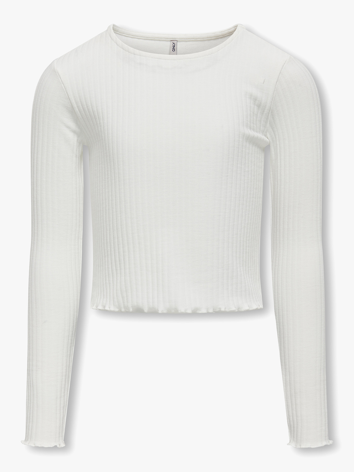 Kids Only Nella Long Sleeve O-Neck Top Cloud Dancer