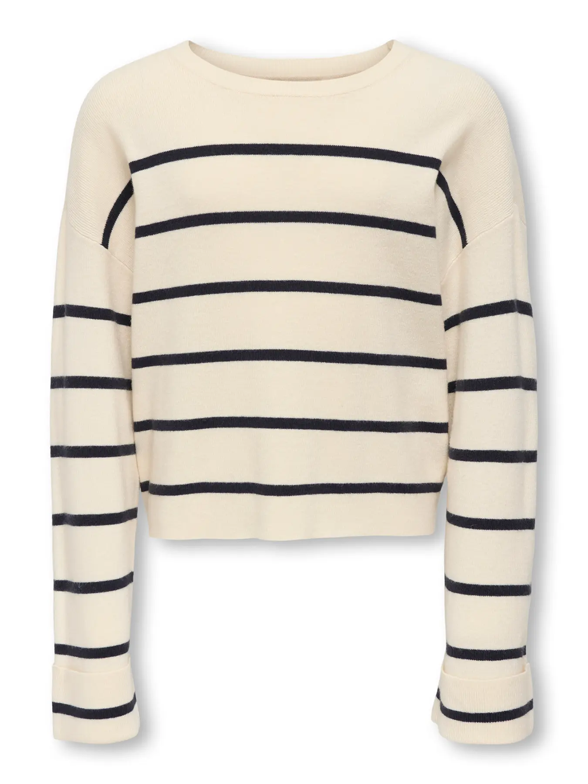 Kids Only Amy Life Long Sleeve O-Neck Knit Birch / Night Sky