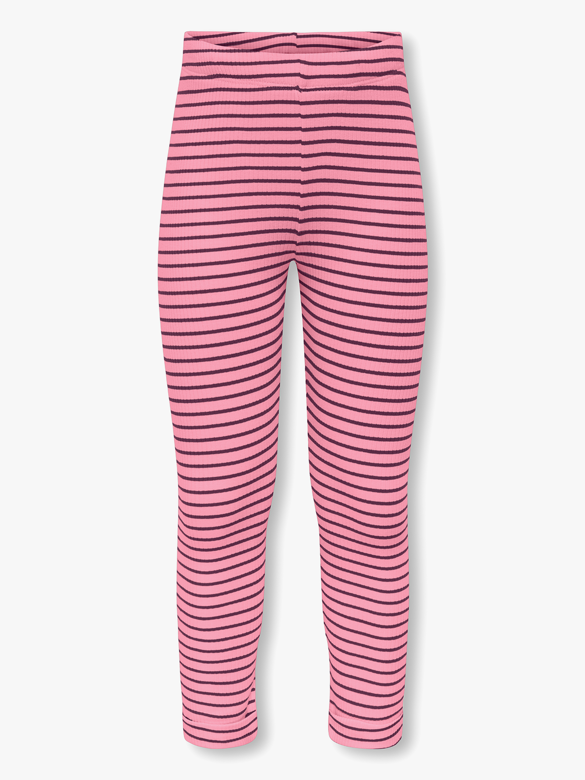 Kids Only Maude Stripe Basic Legging Sea Pink