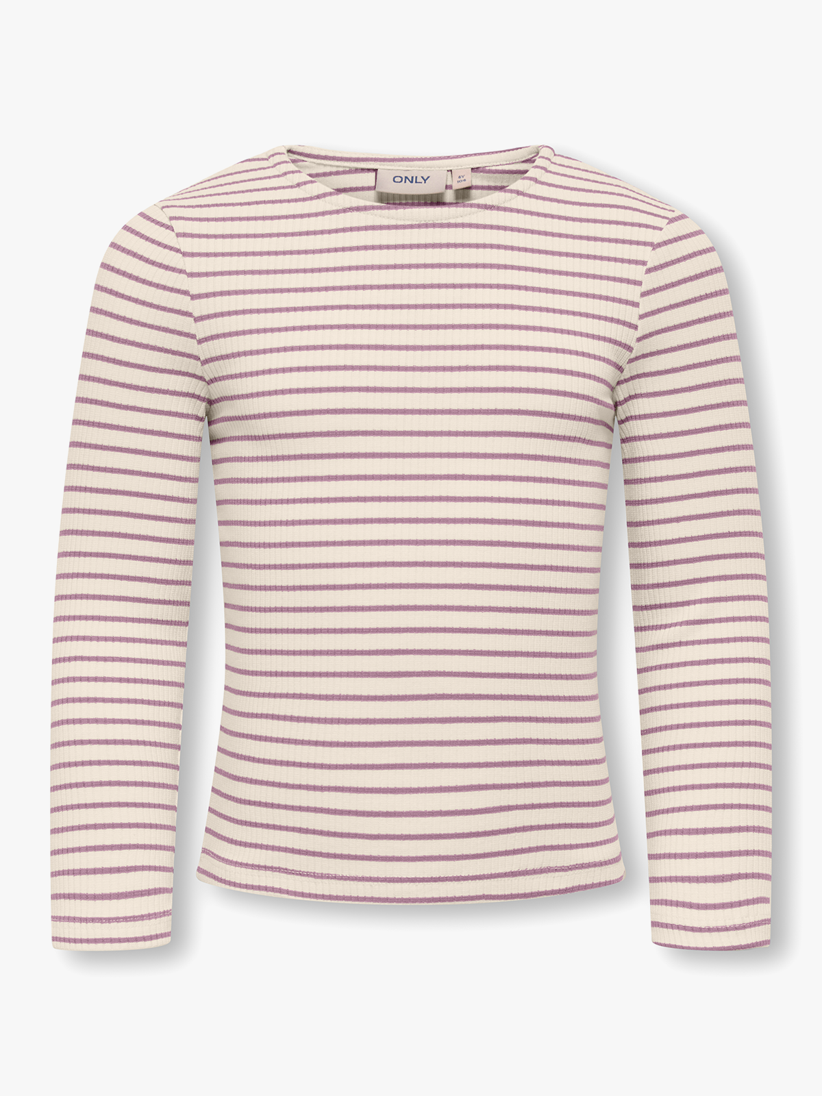 Kids Only Maude Stripe Long Sleeve O-Neck Top Junior Birch