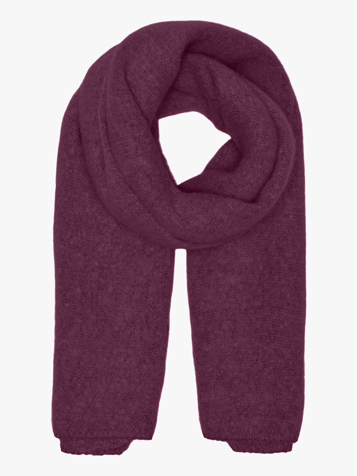 Kids Only Lima Life Knit Long Scarf Mauve Wine