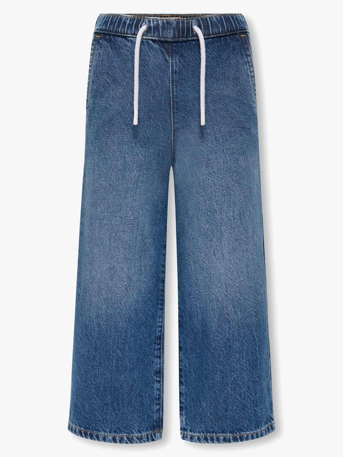 Kids Only Pierce Wide Jeans Denim Pim Medium Blue Denim