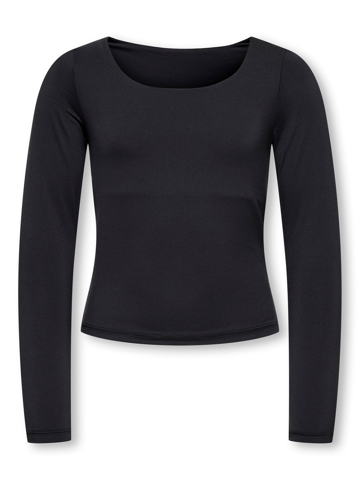 Kids Only Ea Long Sleeve 2-Ways Fit Top Black