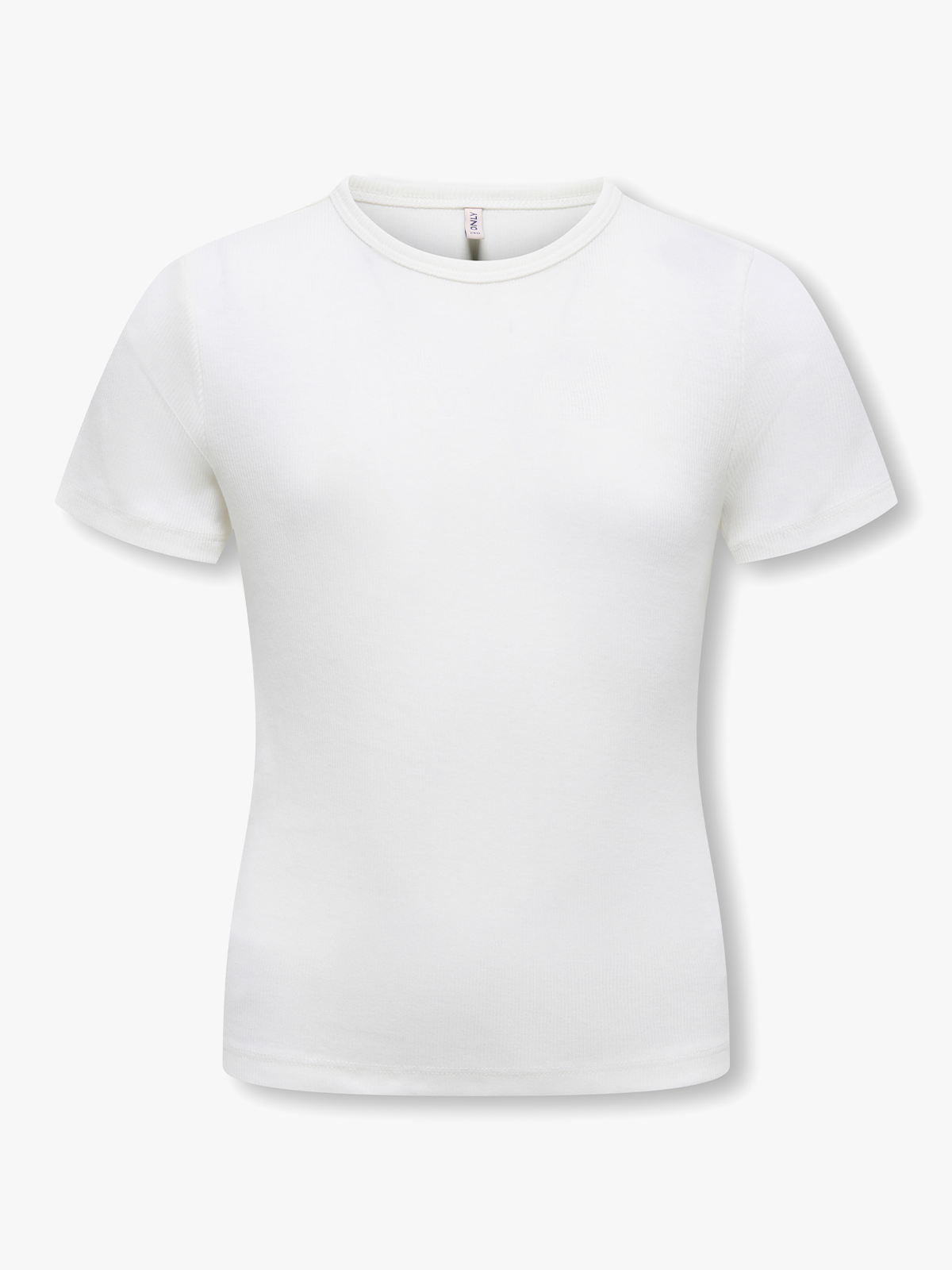 Kids Only Lucky Short Sleeve O-Neck Top Cloud Dancer