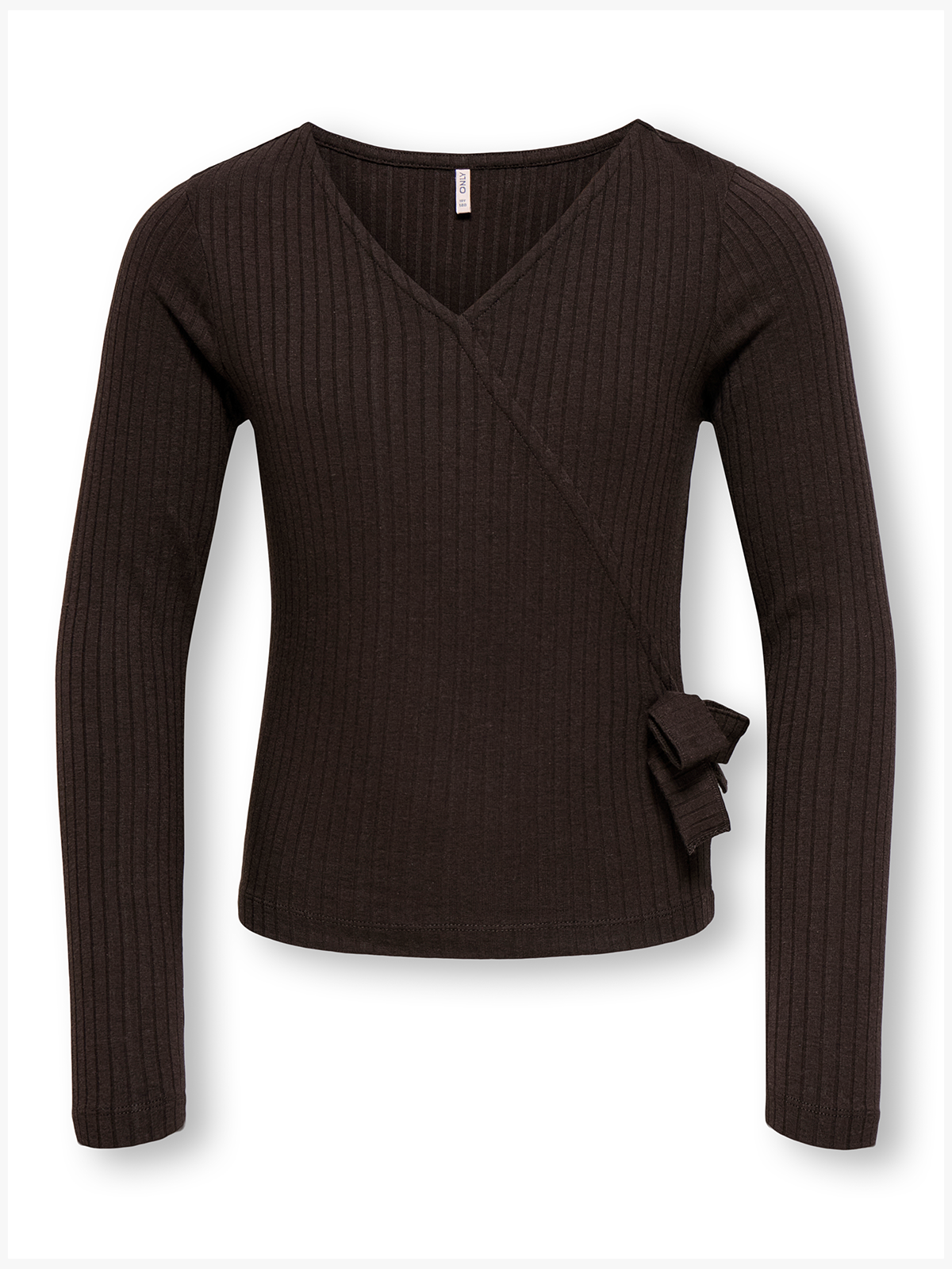 Kids Only Fransiska School Wrap Top Chicory Coffee