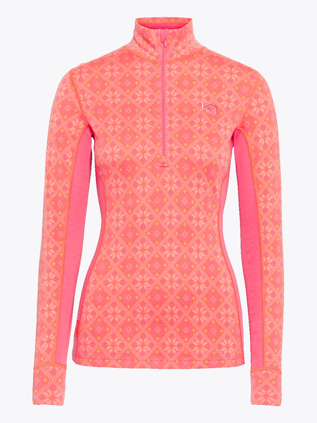 Kari Traa Rose Half Zip Bubblegum