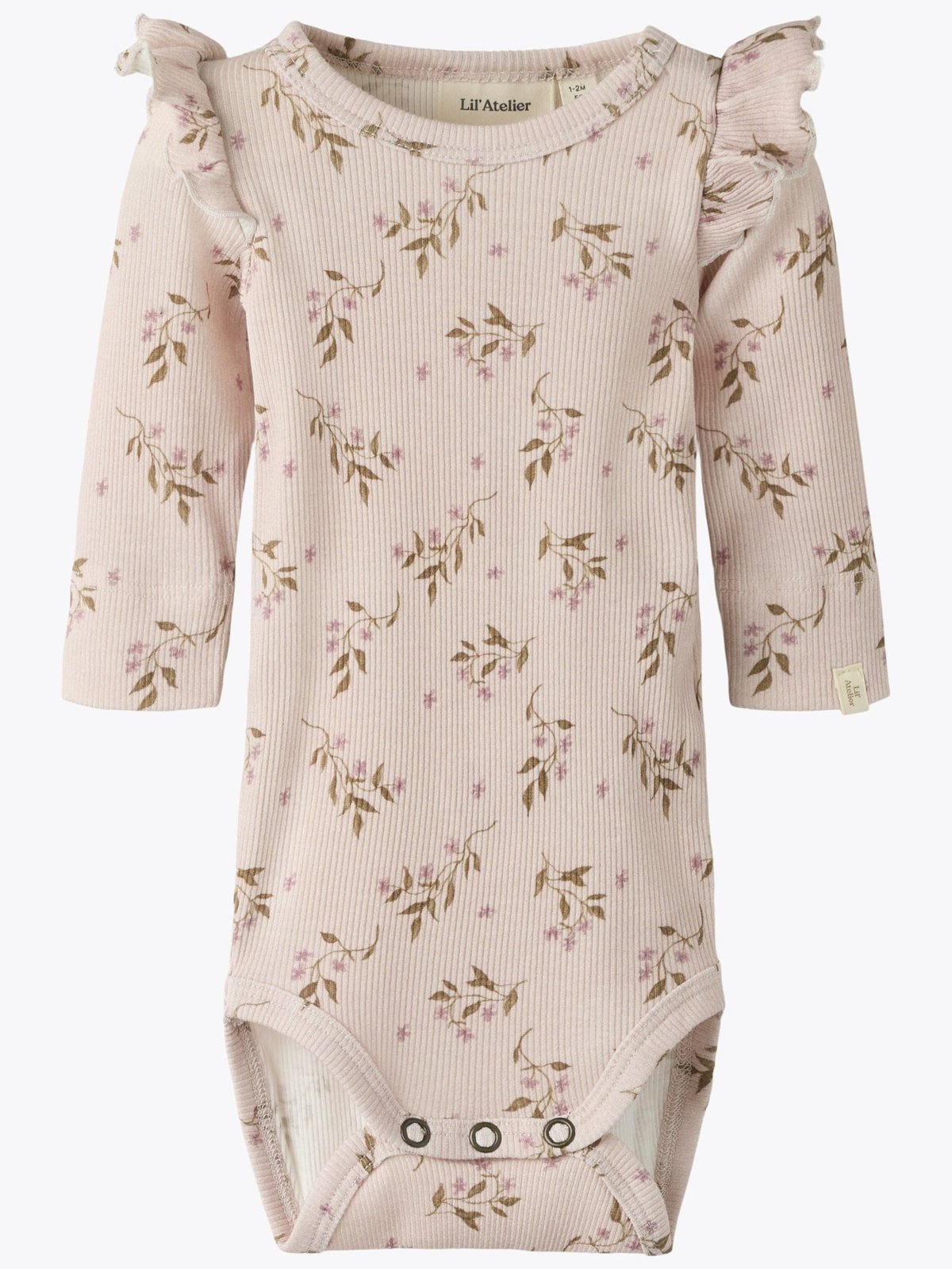 Lil- Atelier Gavo Eko Long Sleeve Slim Body Lilla