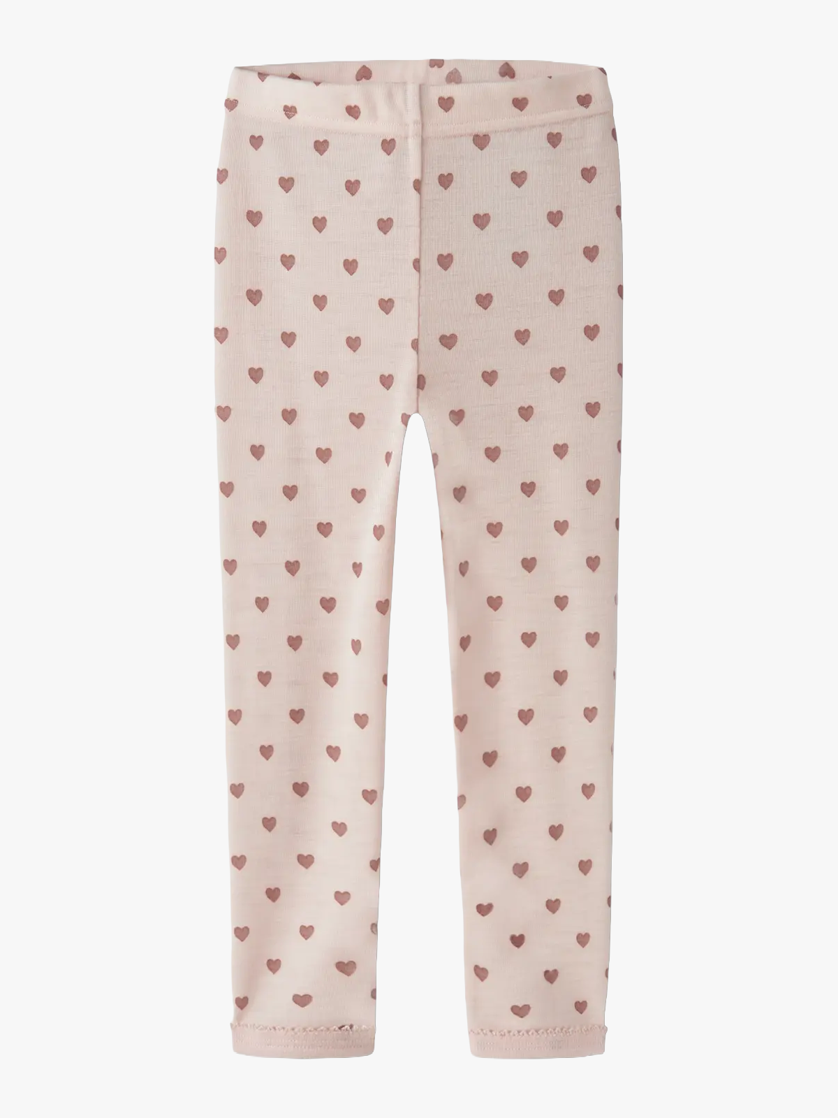 Lil' Atelier Noel Nia Wool Slim Legging Morganite Heart
