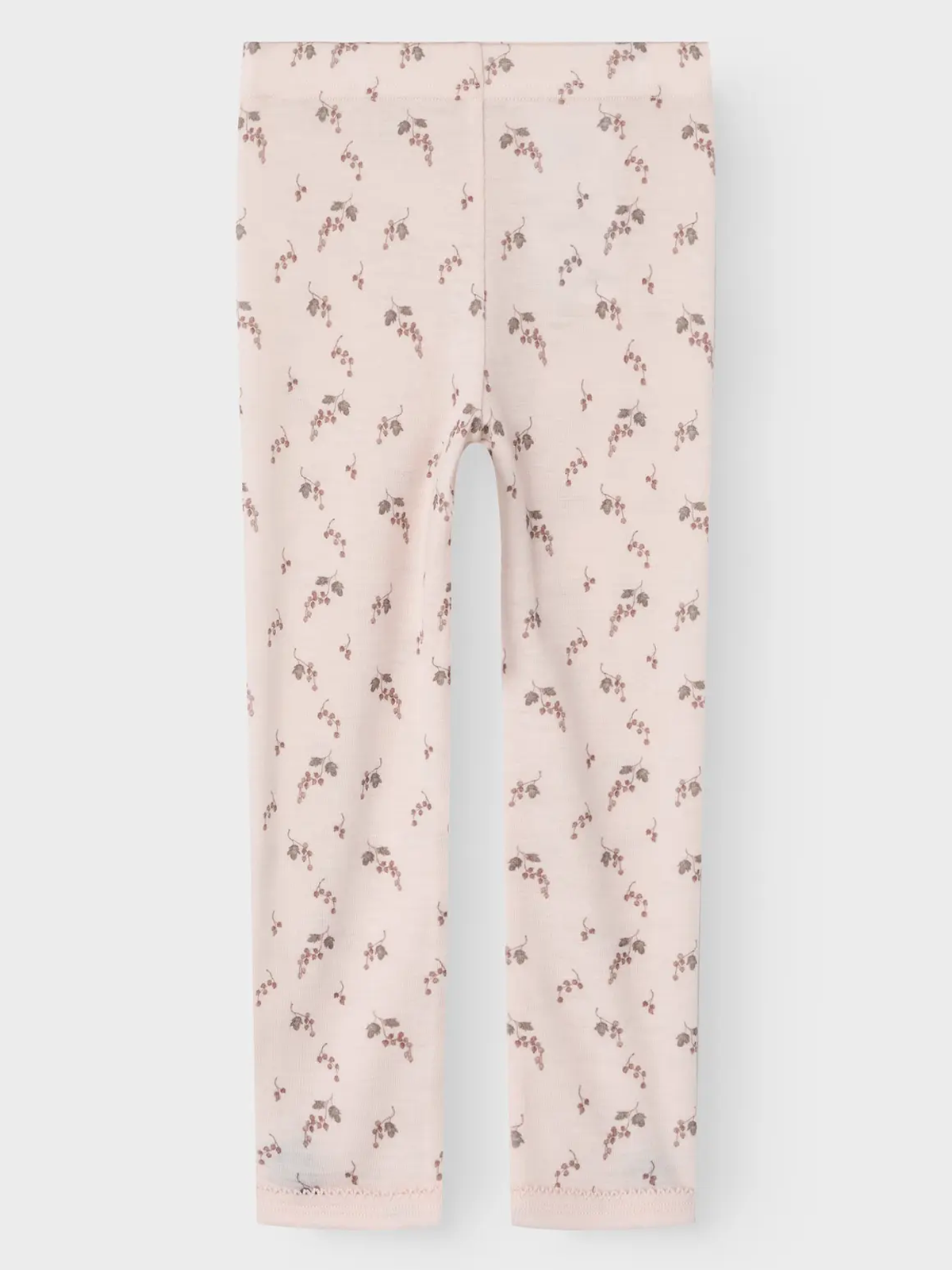 Lil' Atelier Noel Nia Wool Slim Legging Morganite BERRY