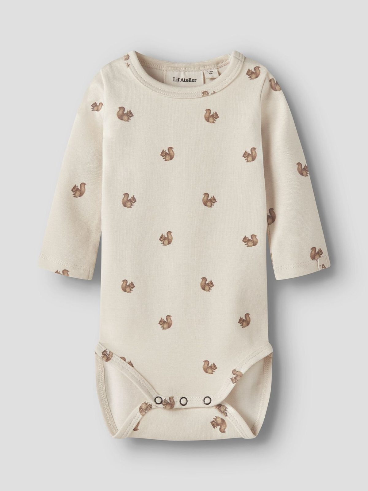 Lil- Atelier Layo Kim Long Sleeve Slim Body Turtledove