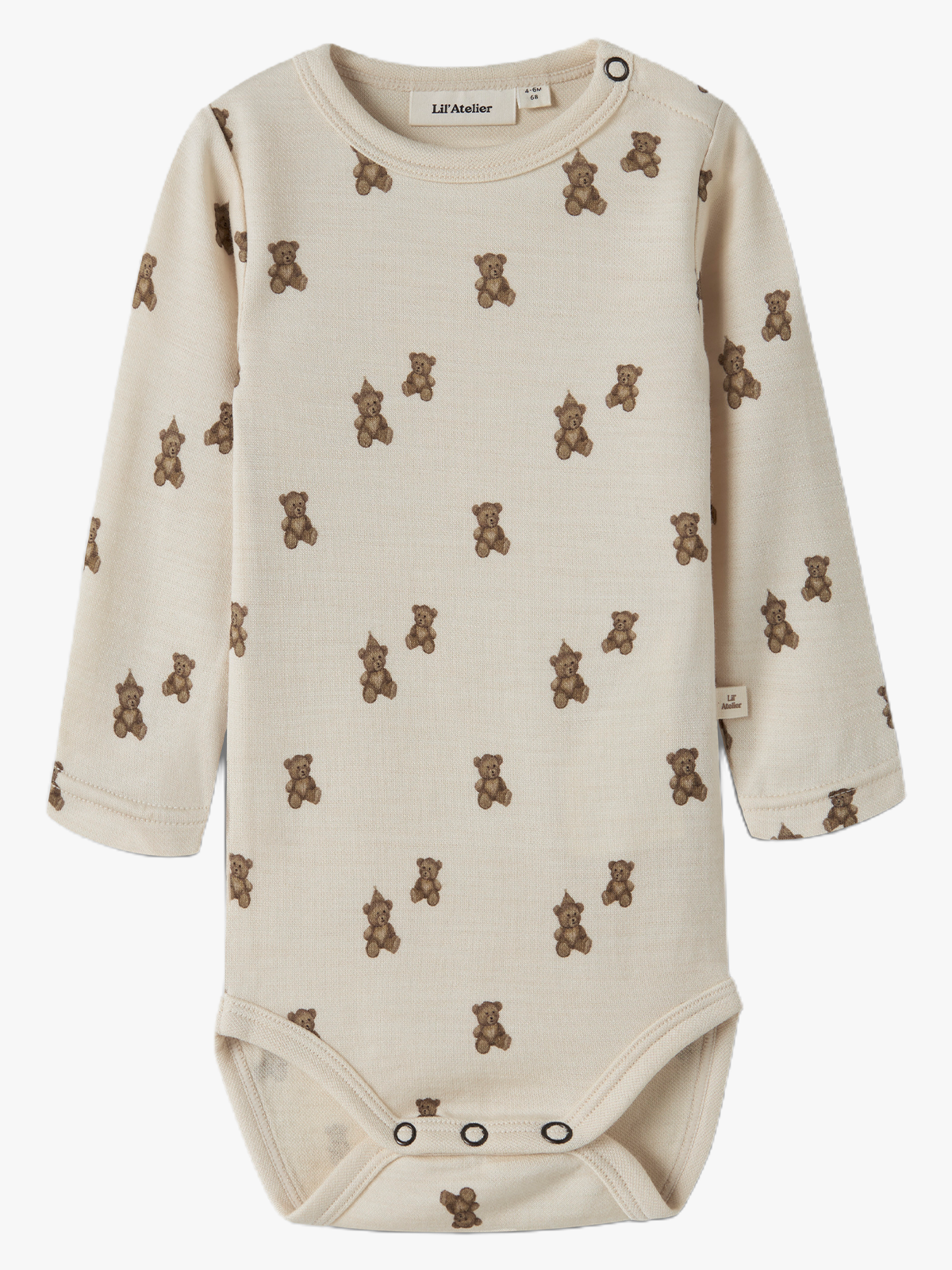 Lil- Atelier Nilo Nun Wo/Mo Long Sleeve Slim Body Turteldove