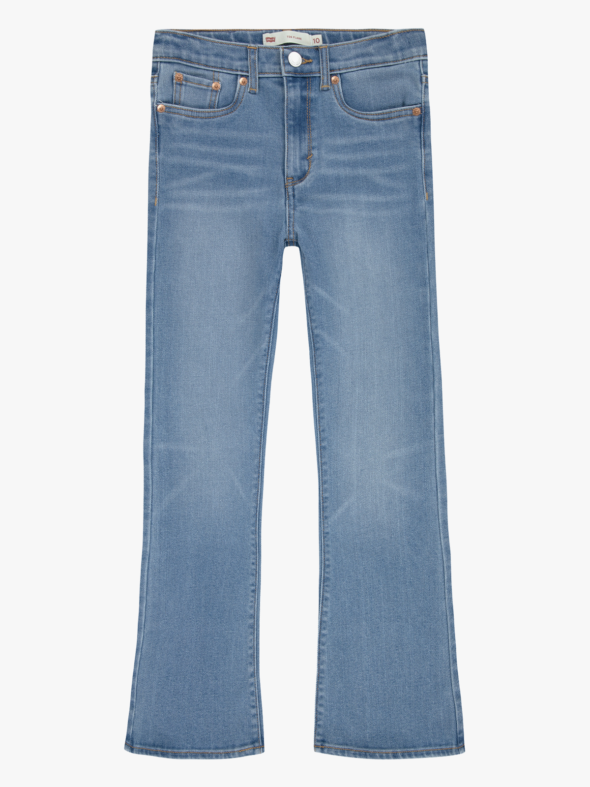 Levi-s Kids 726 High Rise Flare Jean CLEAN GETAWAY