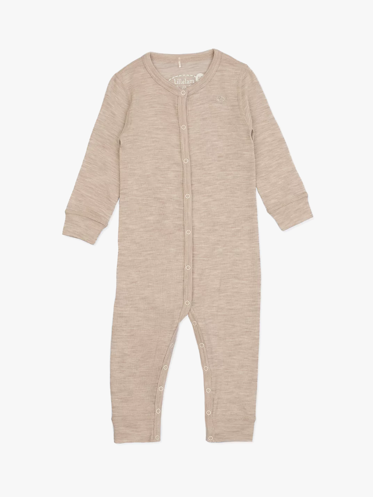 Lillelam Ullpysj Lys beige