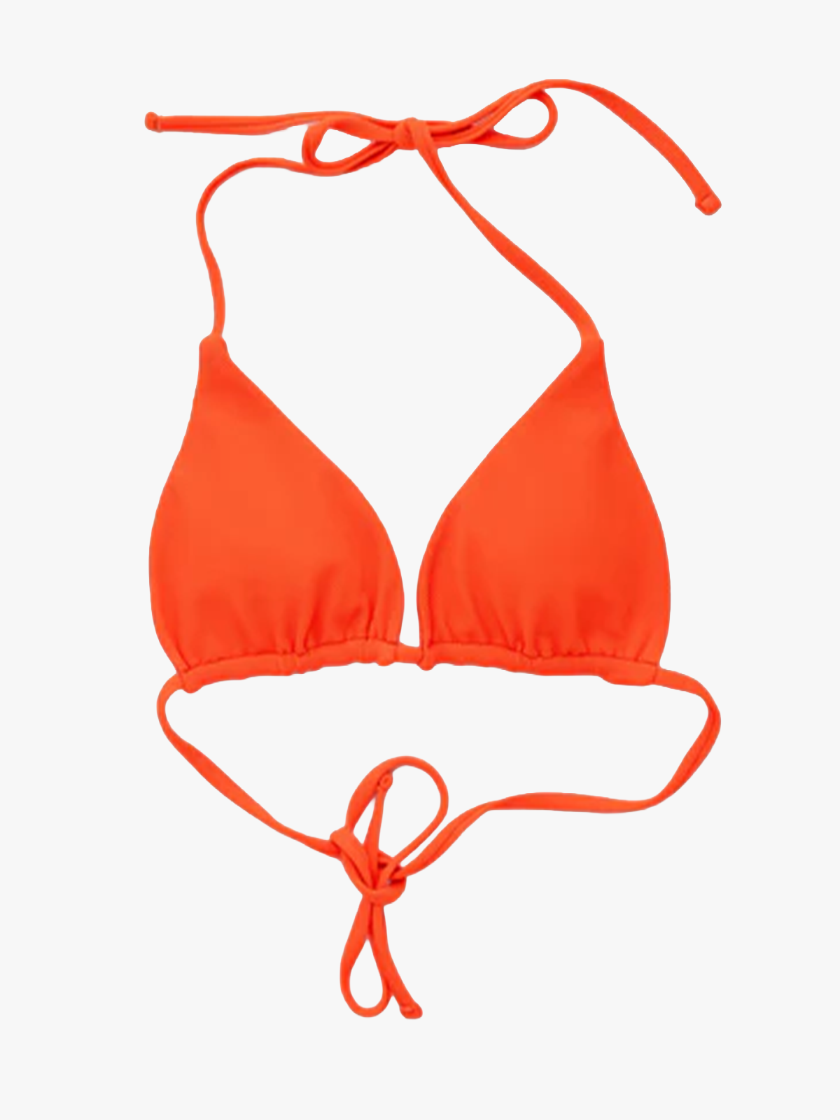 Leonore Swimwear Kai Bikini Top Coral Orange