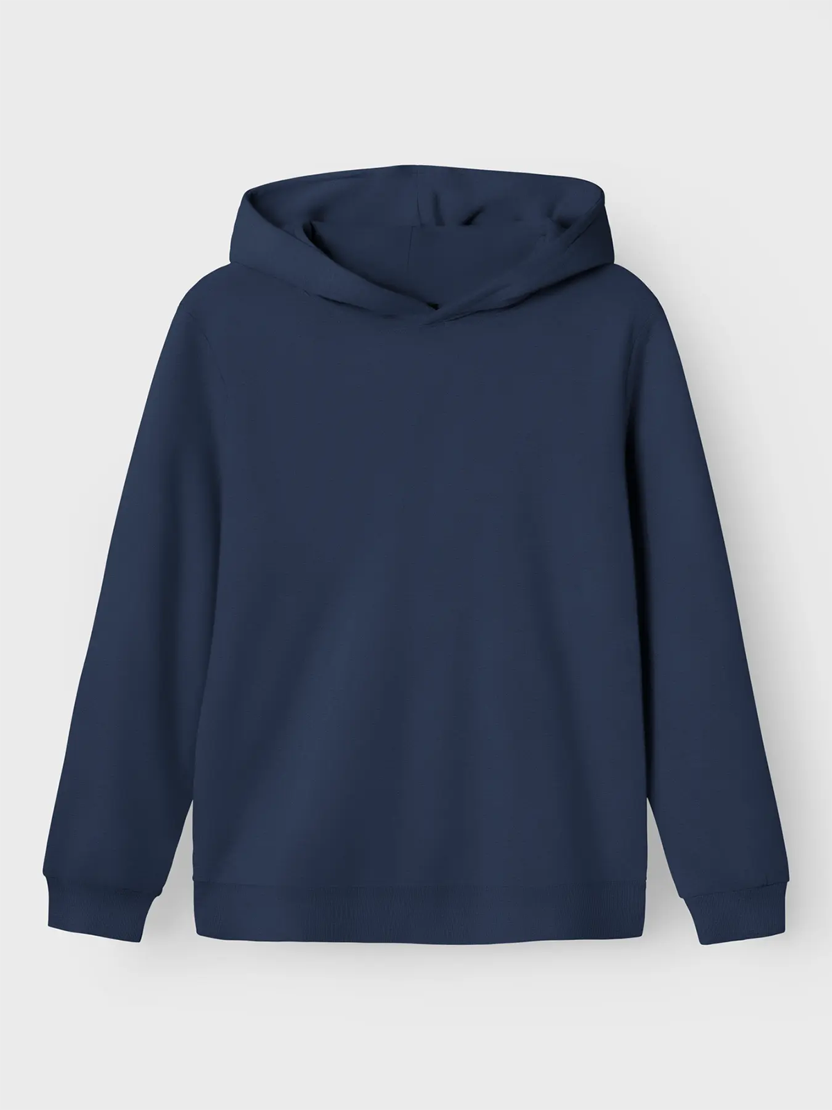 LMTD Nizu Long Sleeve Brushed Sweat W. Hood Navy Blazer