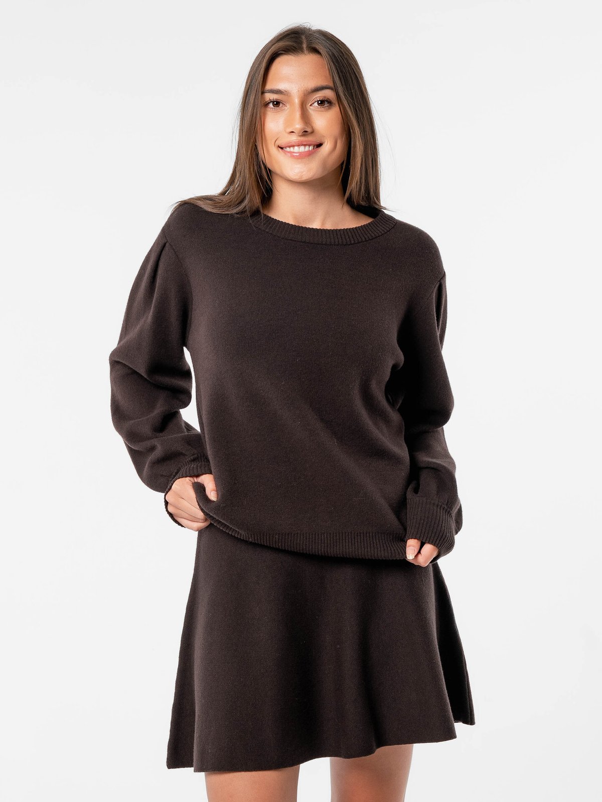 Løøv Ivy Sweater Dark Brown