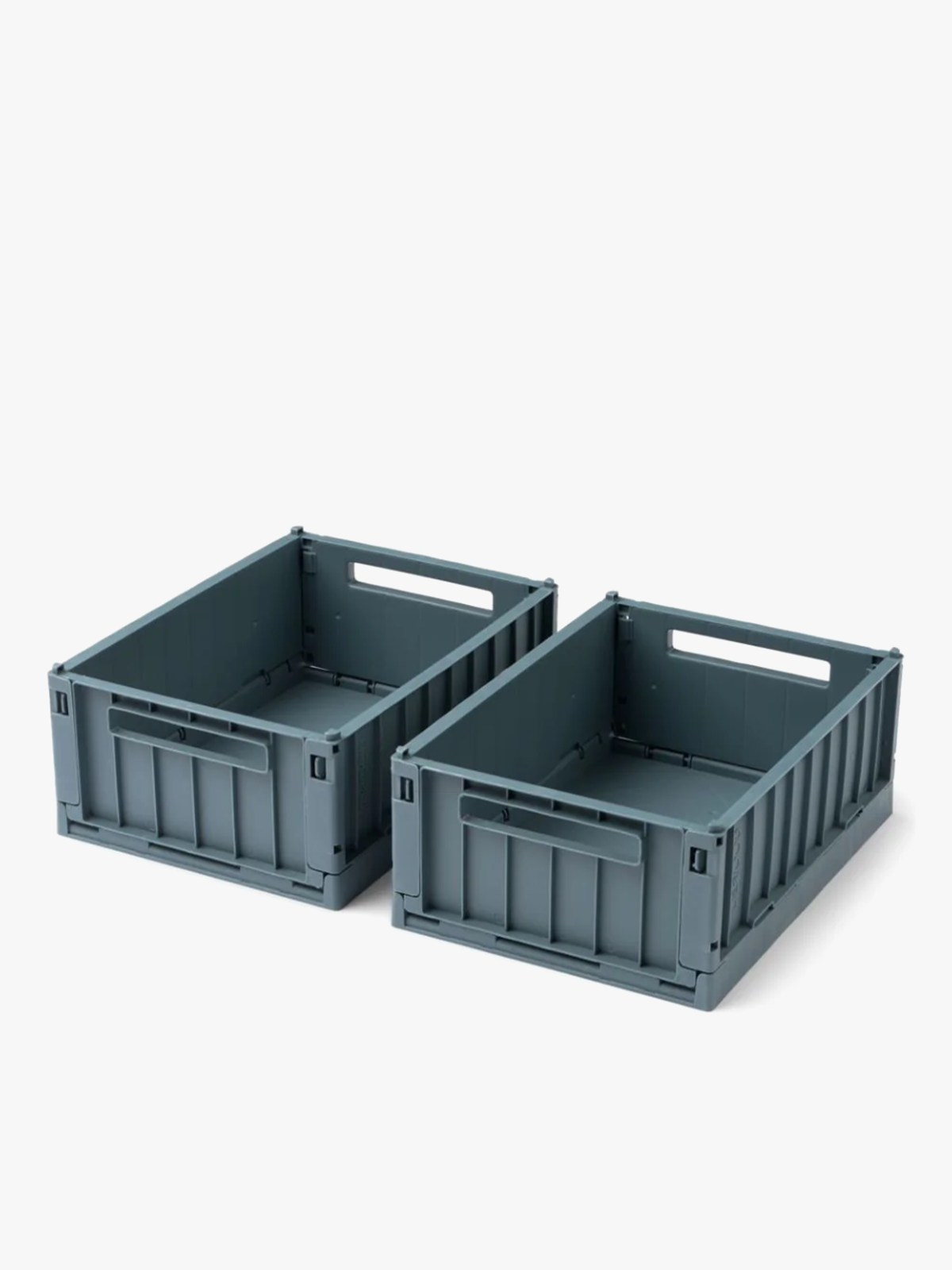 Liewood Weston Storage Box Small 2-pack Whale Blue