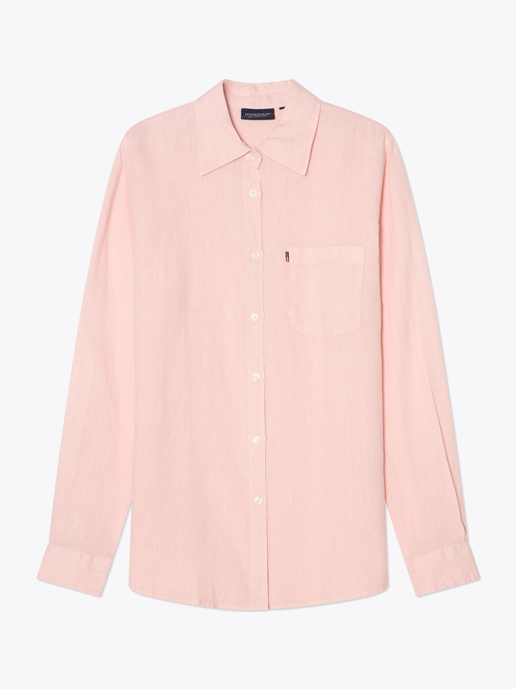 Lexington Classic Linen Shirt Light Pink