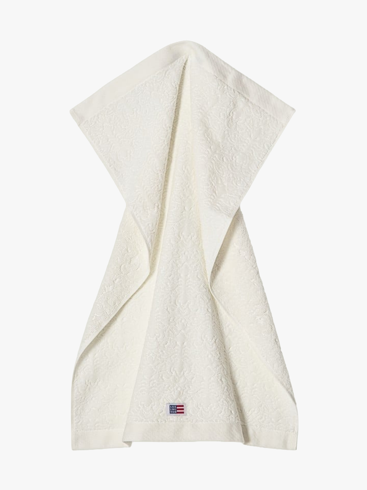 Lexington Velour Jacquard Ornament Towel 50x70 Snow White