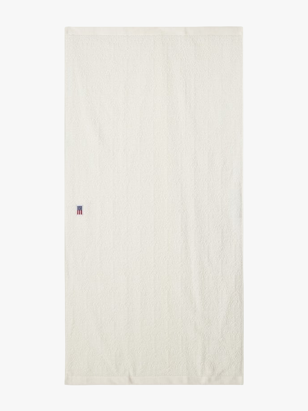 Lexington Velour Jacquard Ornament Towel 70x130 Snow White