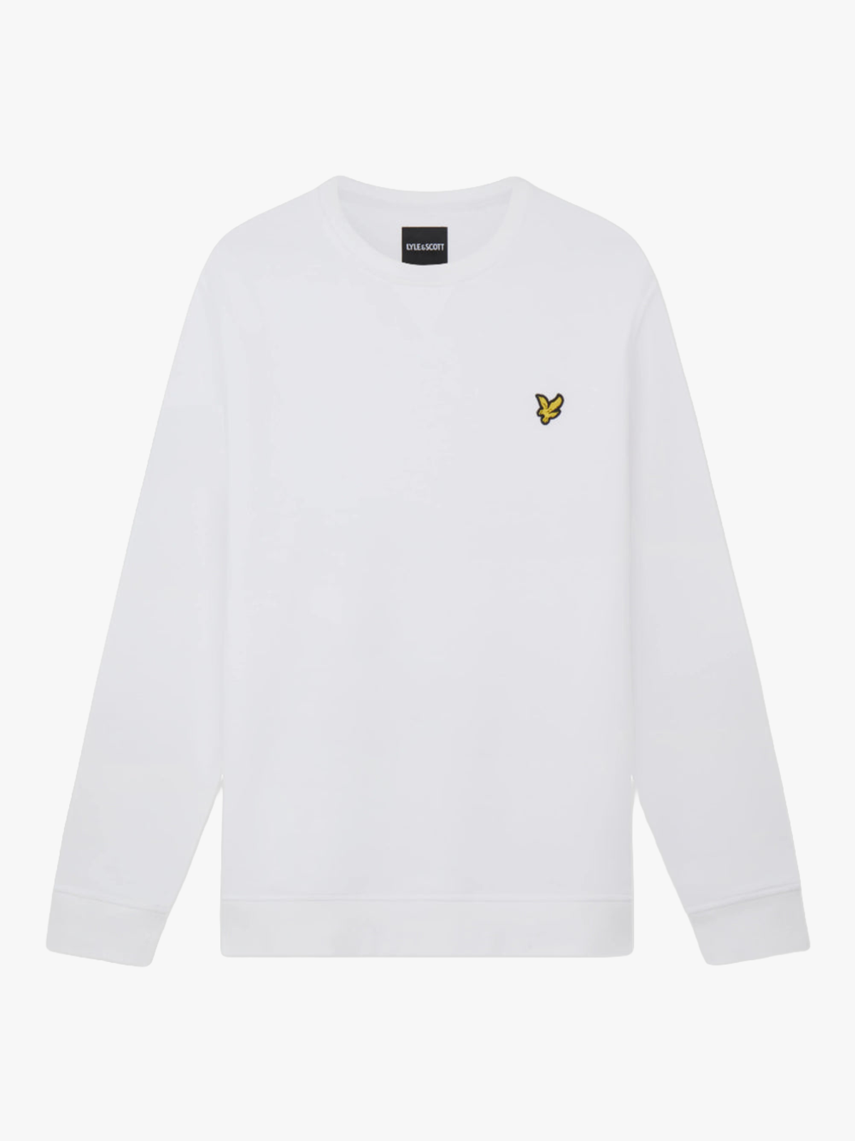 Lyle & Scott Crew Neck Sweatshirt White