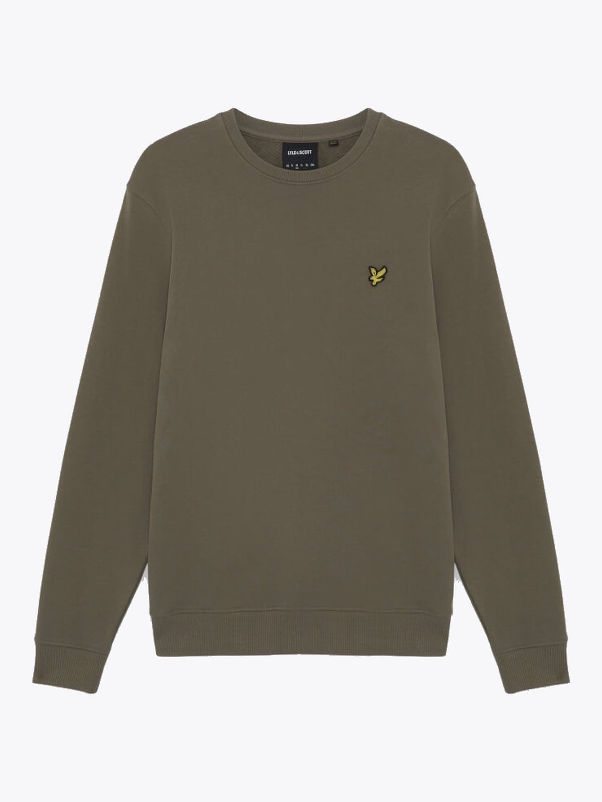 Lyle & Scott Crew Neck Sweatshirt Khaki Ash