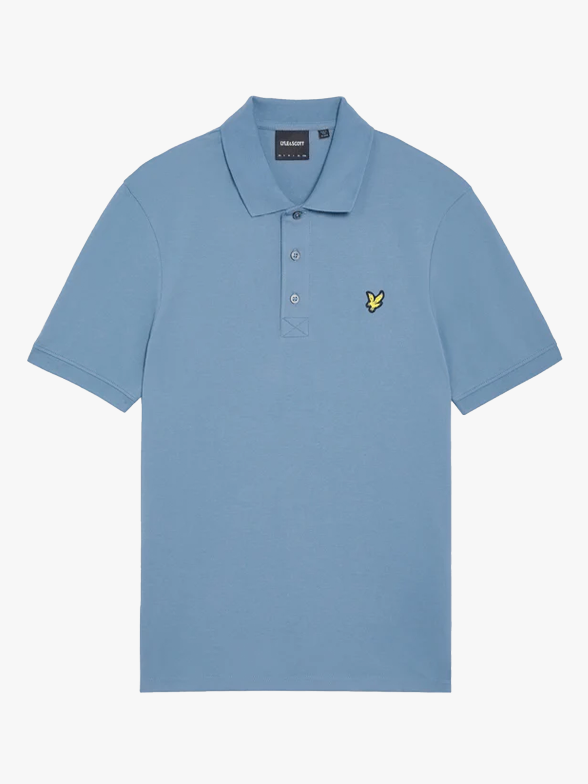 Lyle & Scott Plain Polo Shirt Ocean Sky