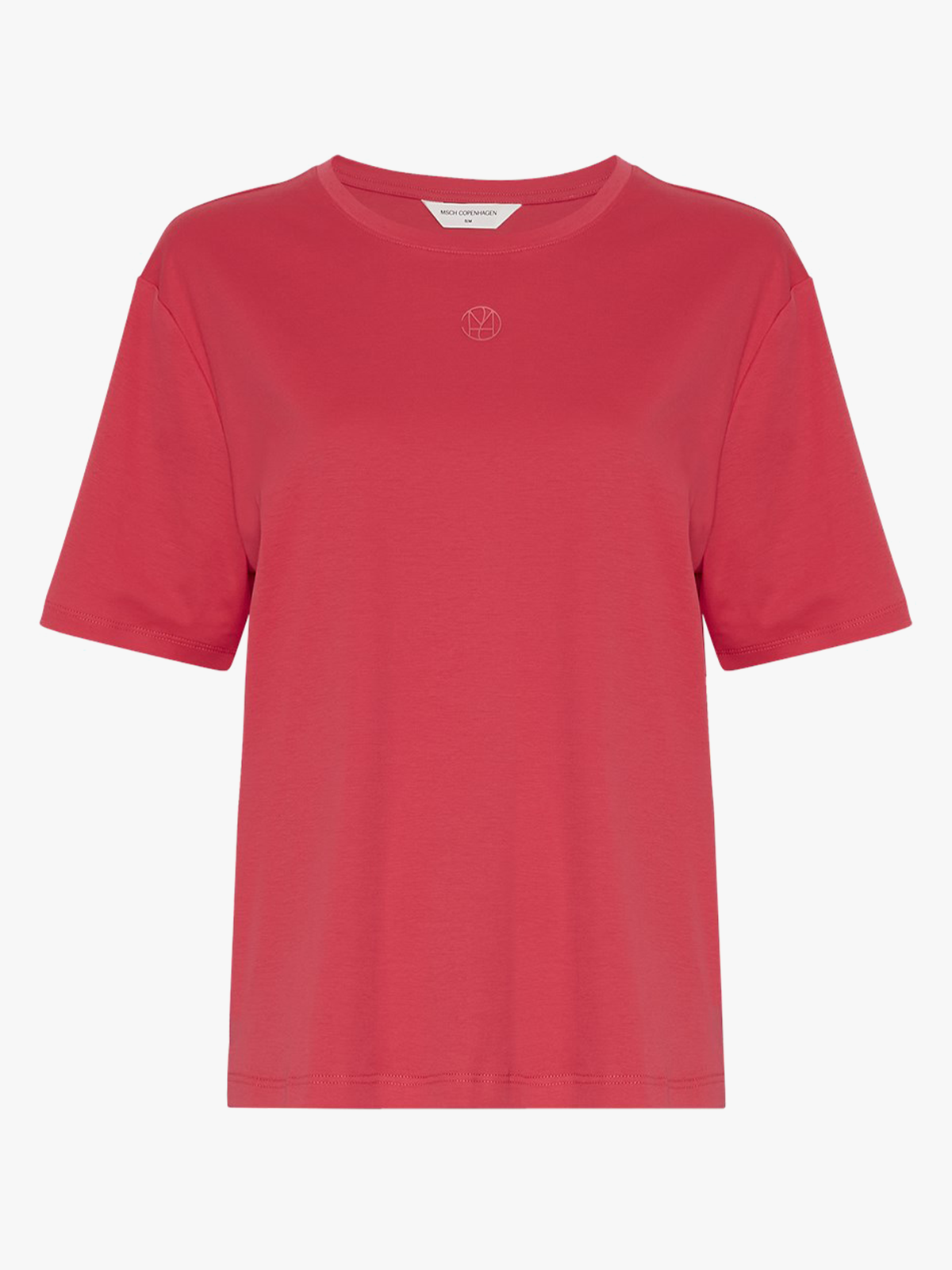 MSCH Copenhagen Melea Icon Tee Rose Red / Azalea