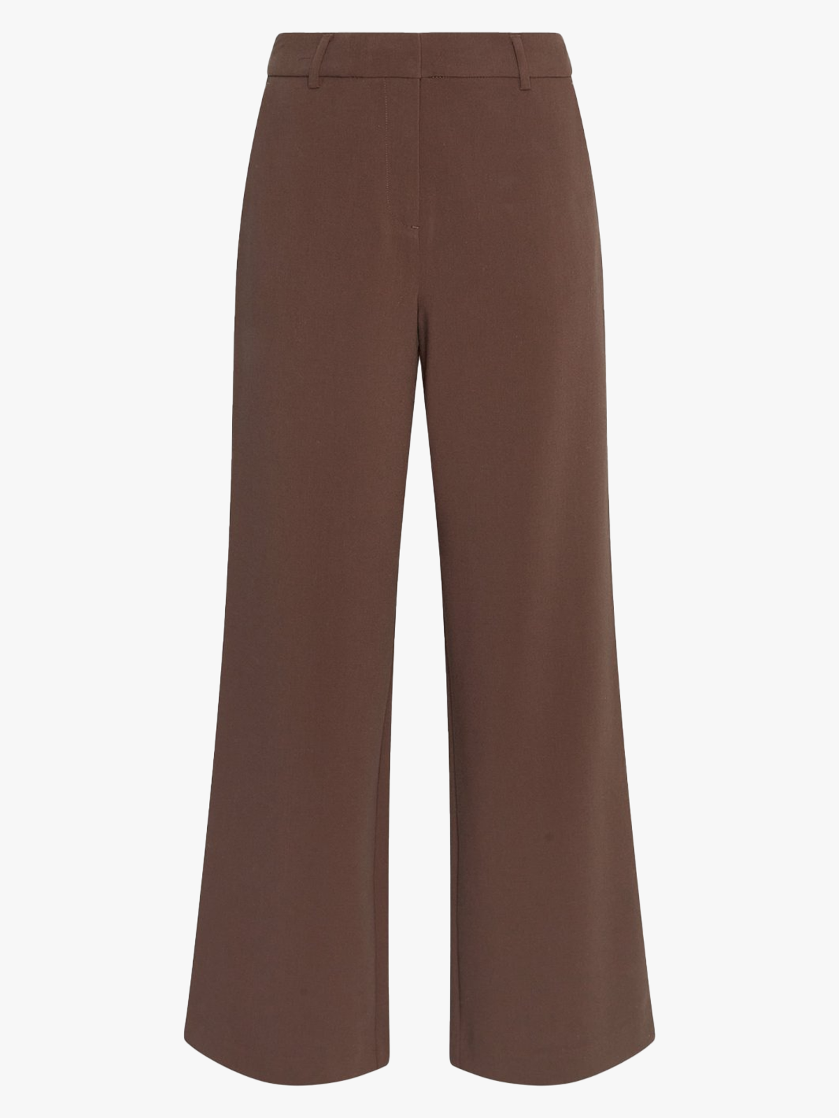 MSCH Copenhagen Macy Michelle High Waist Wide Pants Regular Hot Fudge