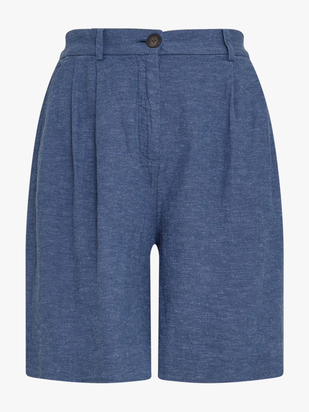 MSCH Copenhagen Viana Ginia High Waist Shorts V Indigo Melange