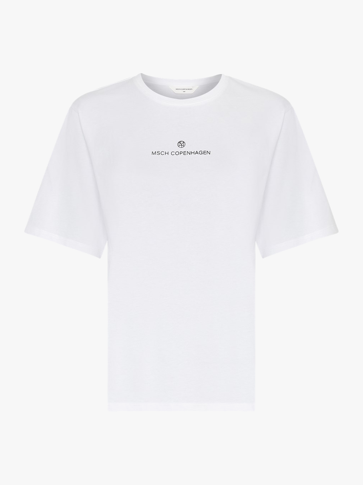 MSCH Copenhagen Theana Organic Icon Logo Tee Hvit
