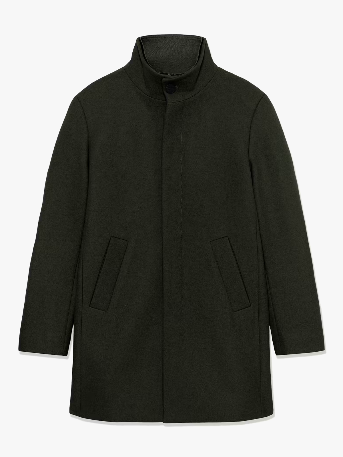 Matinique Harvey Wool Coat Forest Night