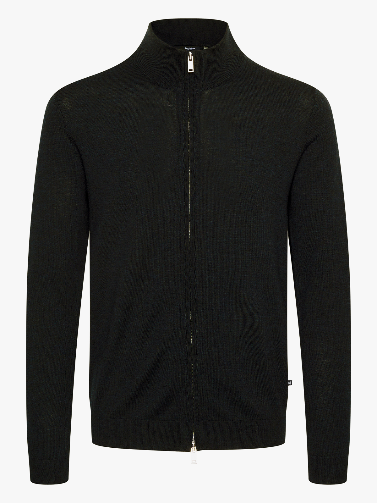 Matinique Mason Wool Cardigan Black