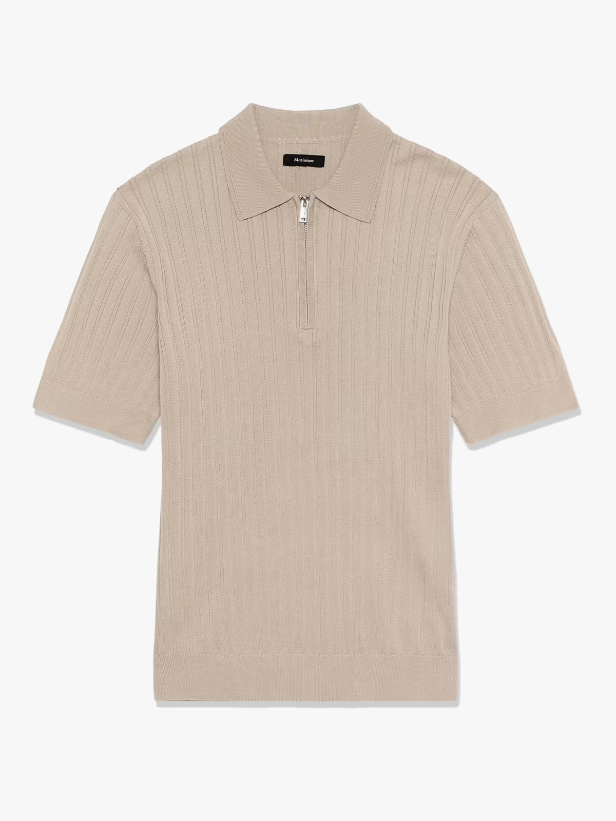 Matinique Polo Knit Plaza Taupe