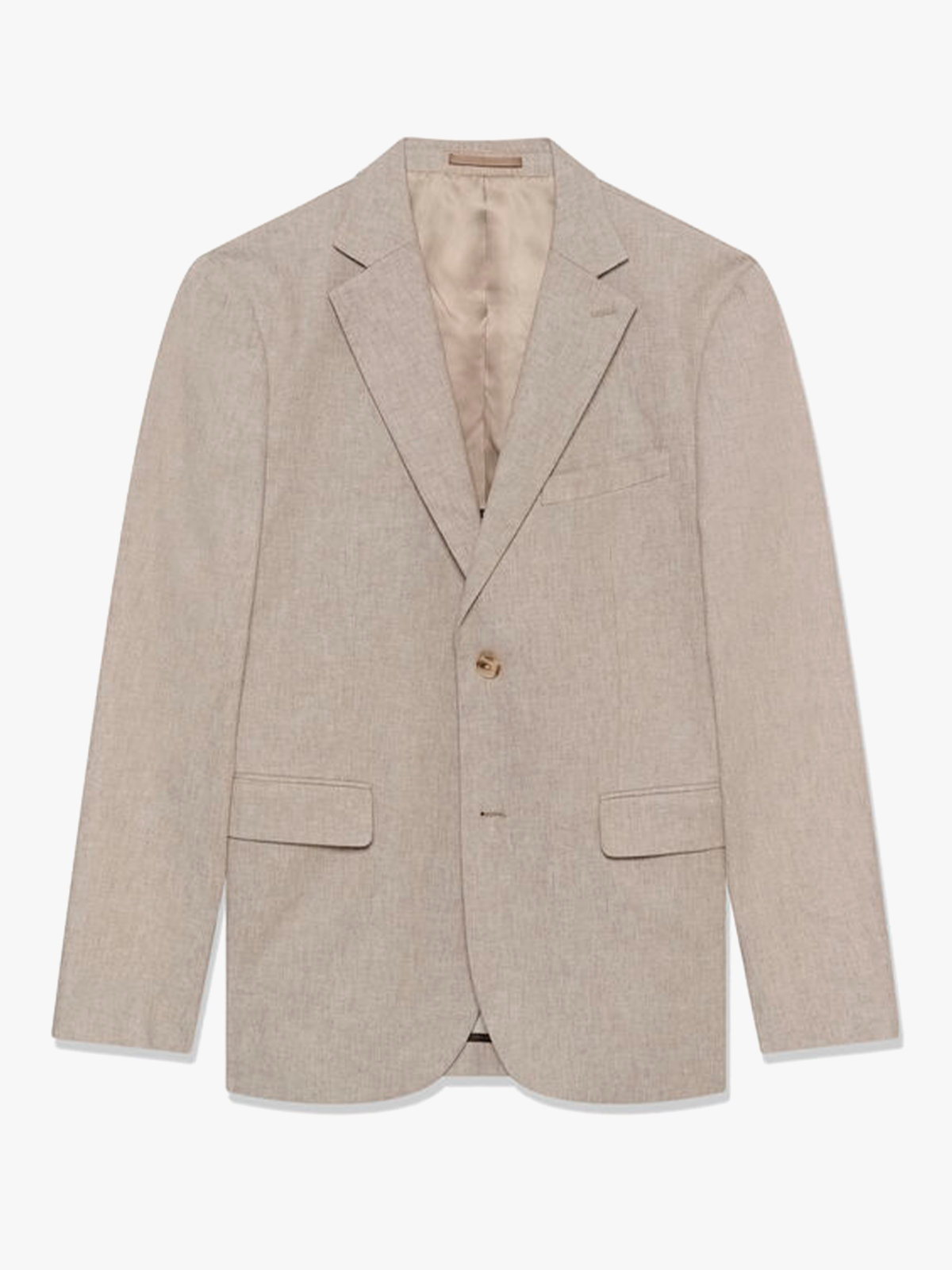 Matinique Charles Linen Blazer Plaza Taupe