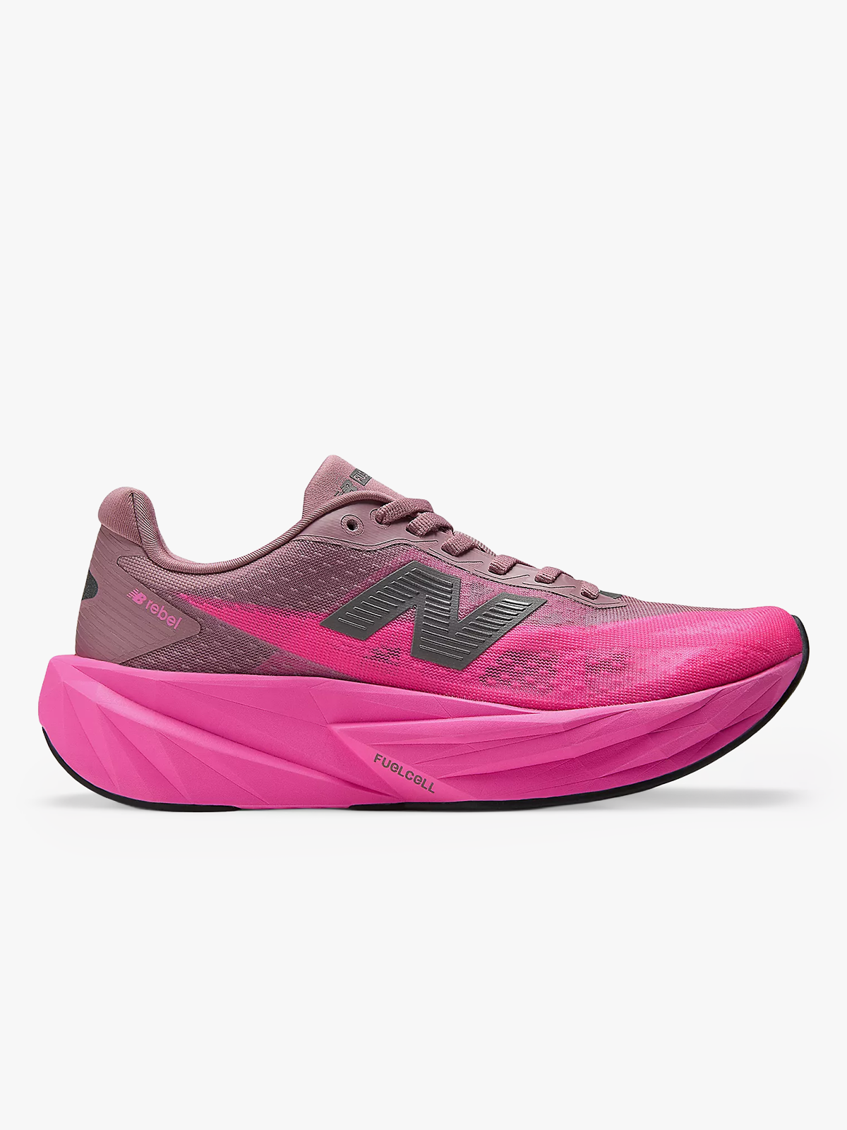 New Balance FuelCell Rebel v5 Pink Heat Med Rosewood