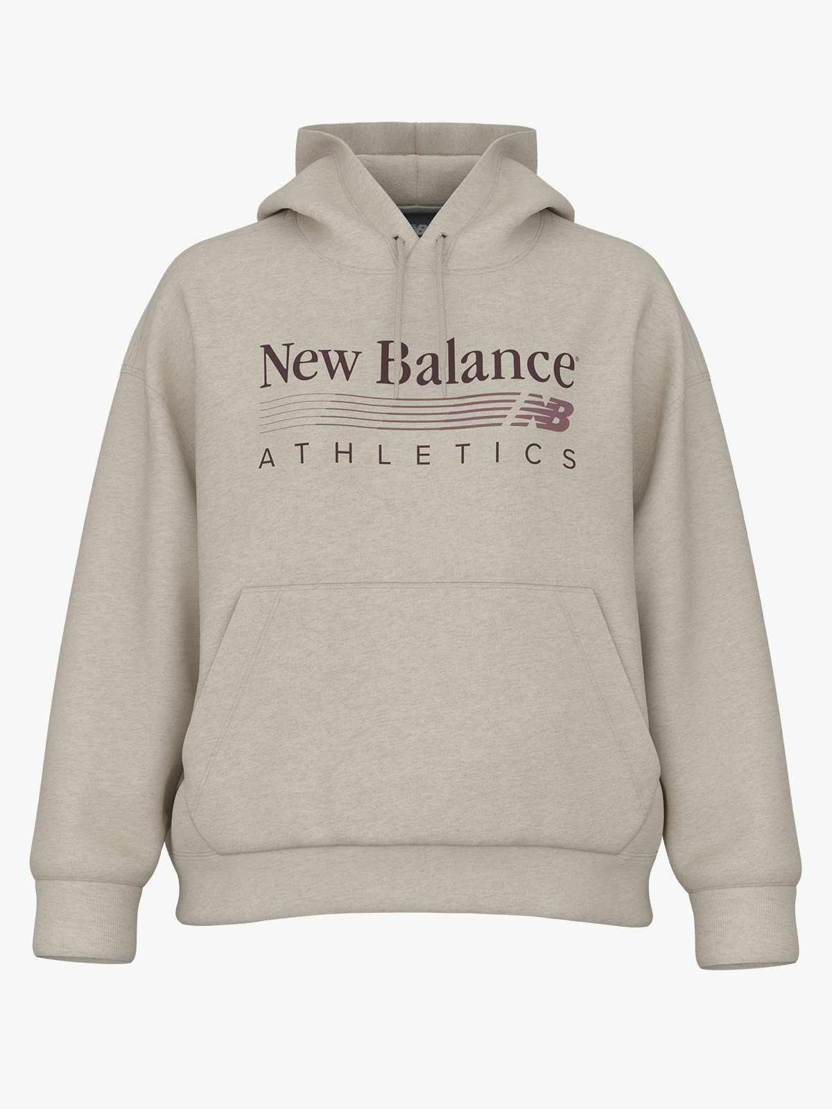 New Balance Trackside Fleece Hoodie Beige