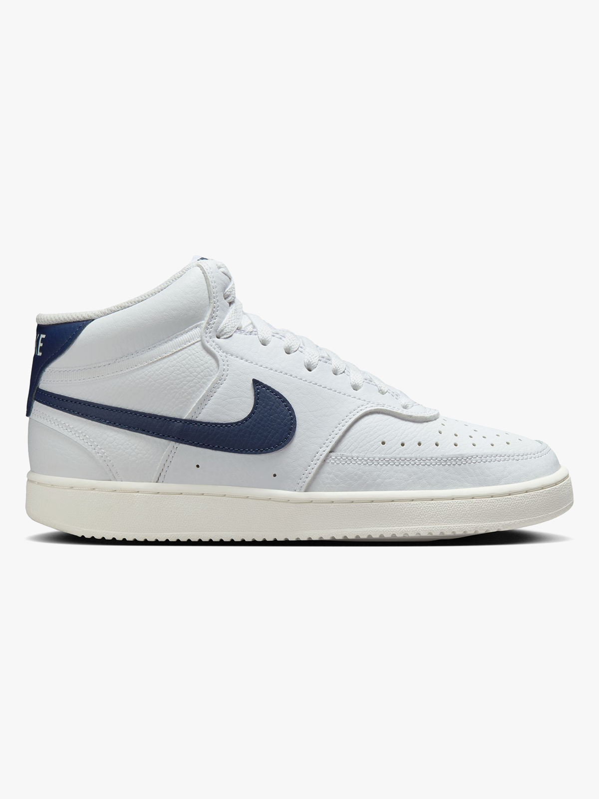Nike Court Vision Mid White / Midnight Navy