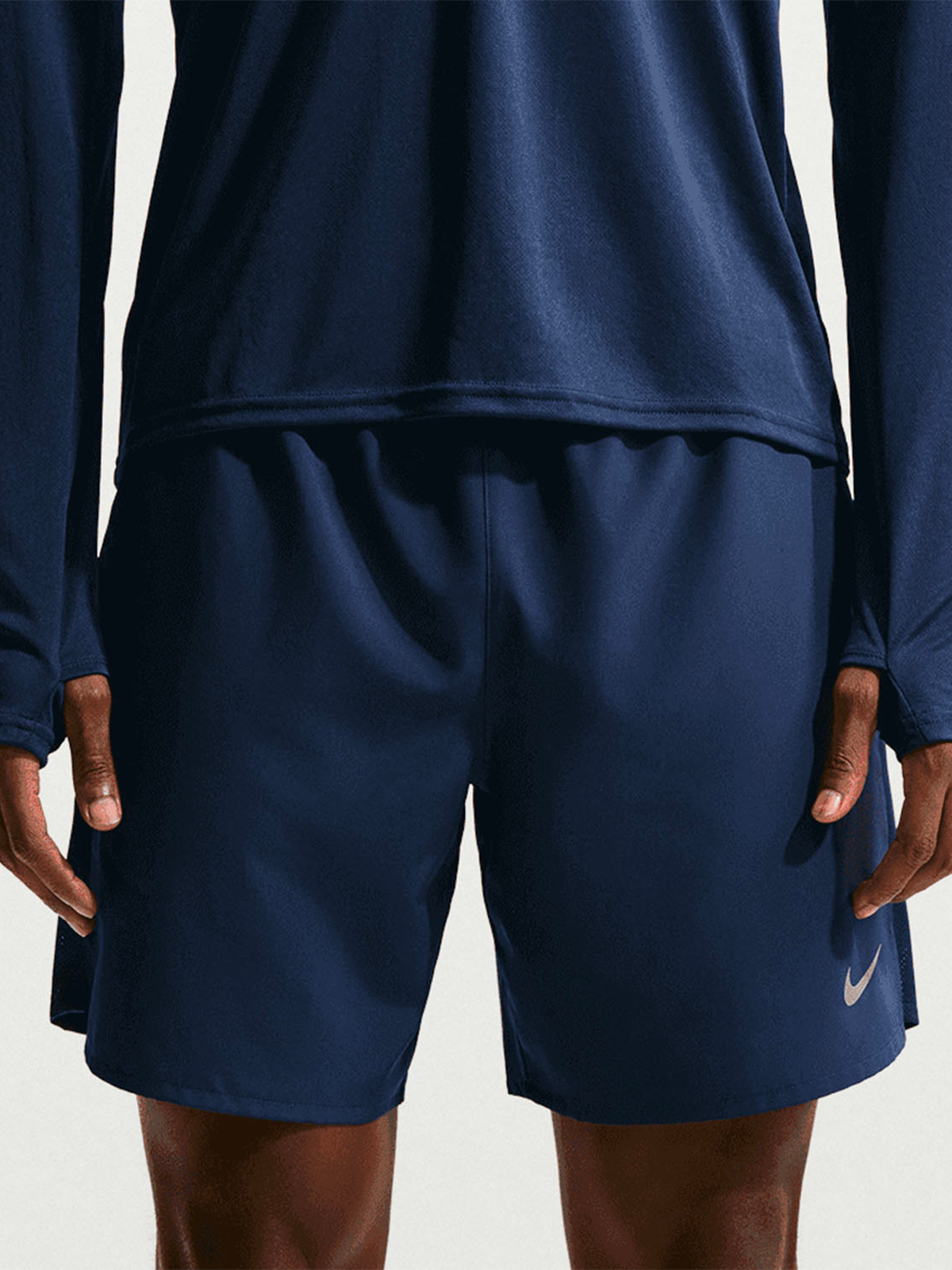 Nike Dri-Fit Challenger 7" Unlined Shorts Midnight Navy / Reflective Silver