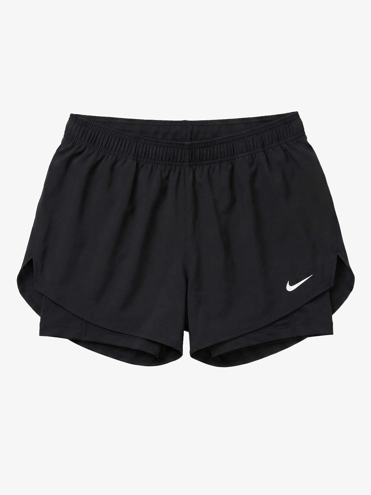 Nike One Dri-Fit High-Rise 2in1 Shorts Black / White