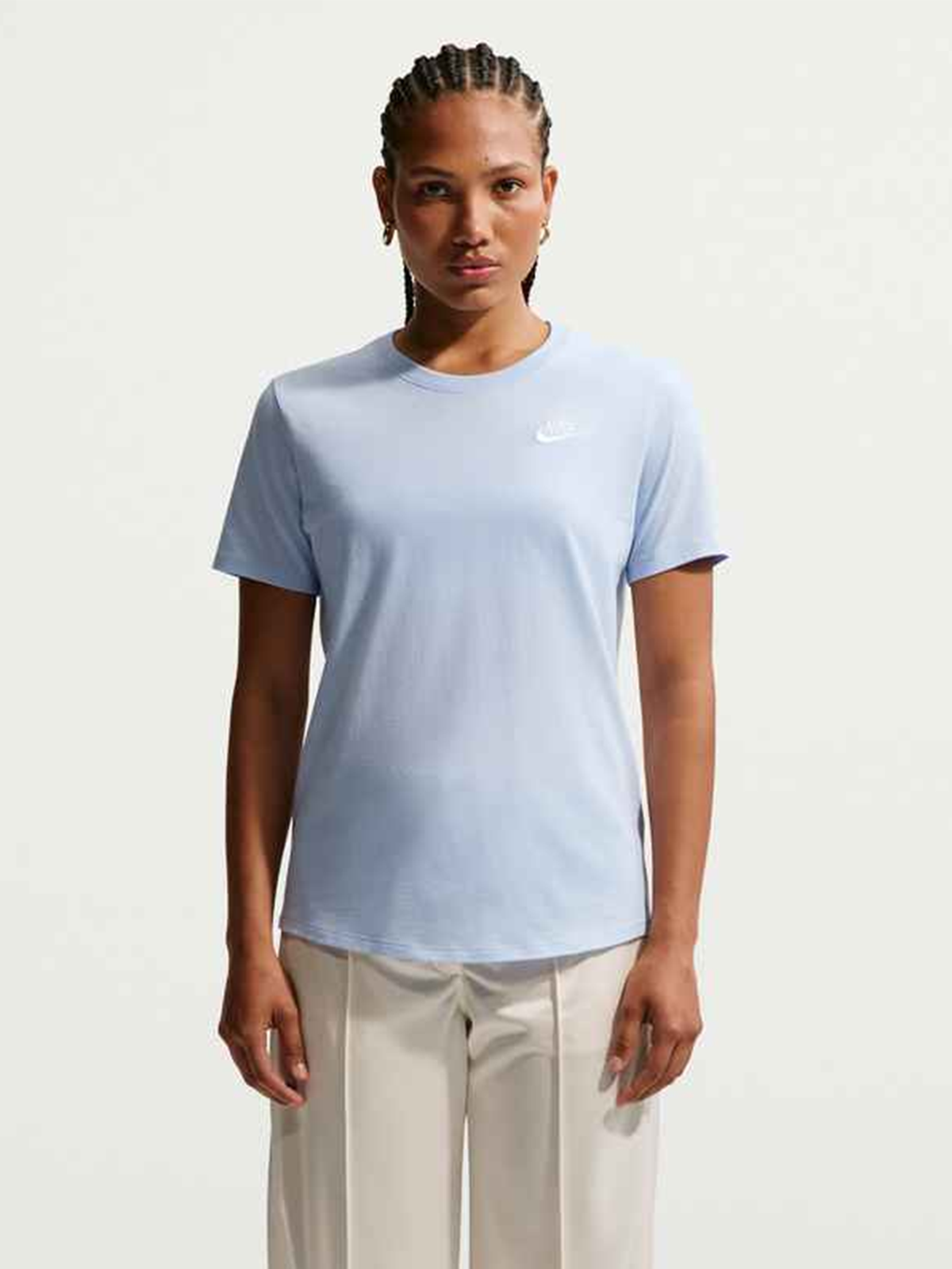 Nike Sportswear Club Tee Hydrogen Blue / White