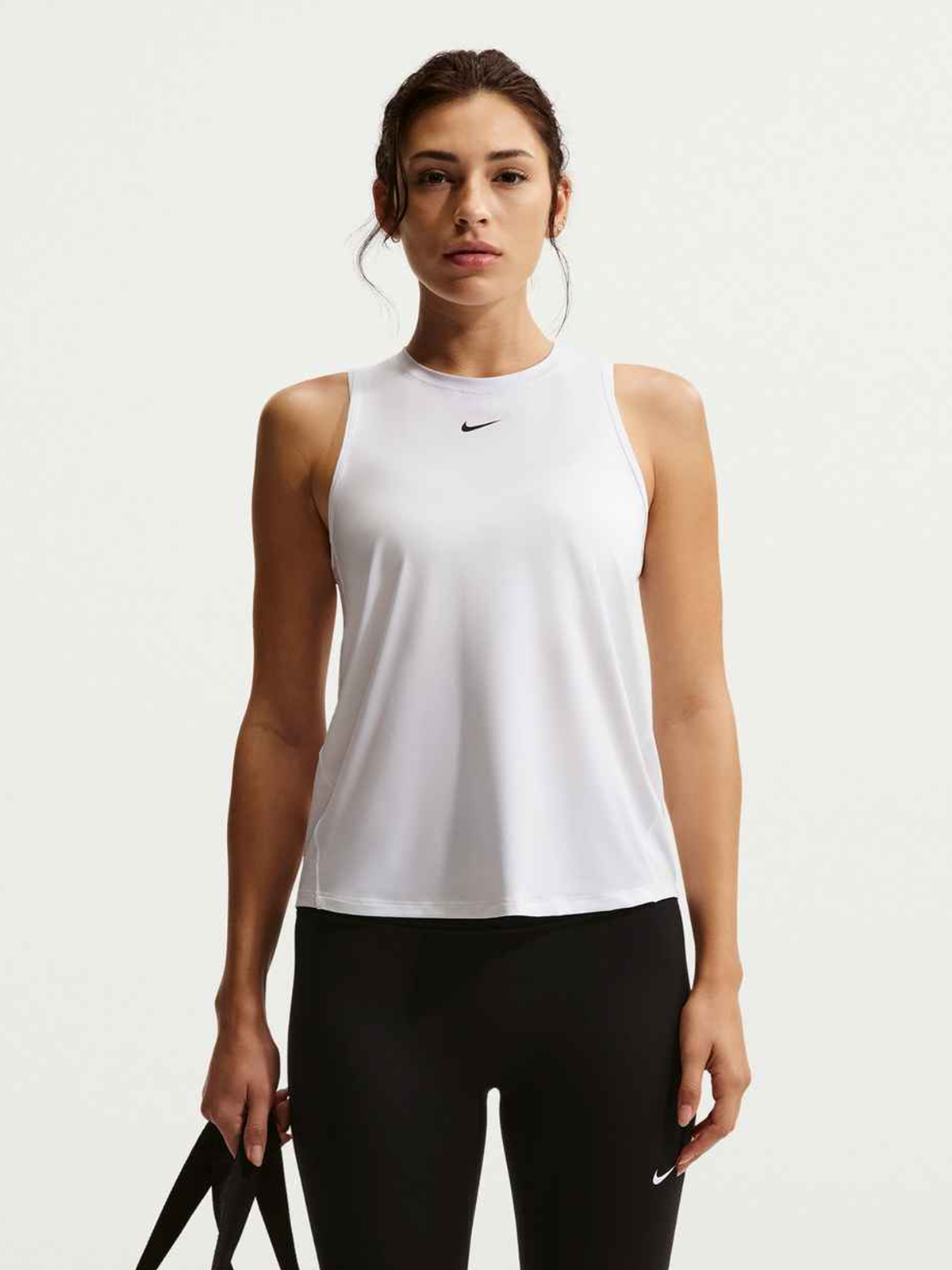 Nike One Classic Dri-Fit Tank White / Black