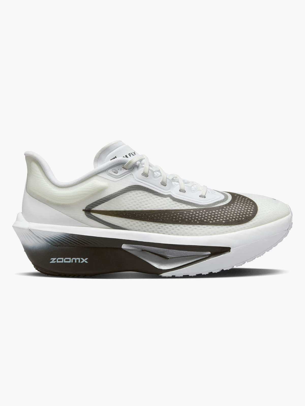 Nike Zoom Fly 6 White / Black / Smoke Grey / Metallic Silver