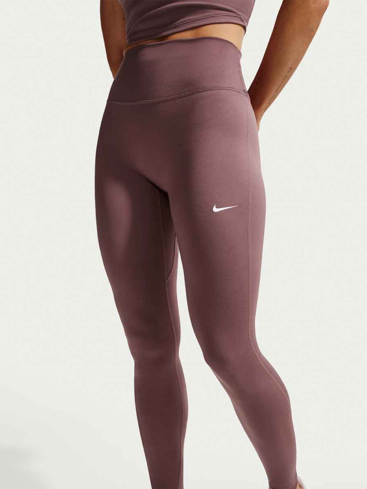 Nike One Dri-Fit High-Waisted Full-Lenght Leggings Useam Tattoo / White